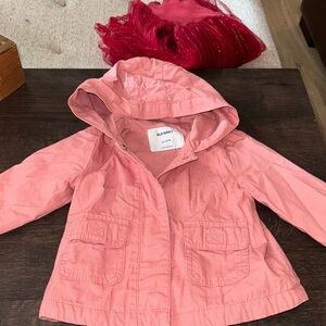 Old Navy Coral Kids pink Coat size 12-18 months